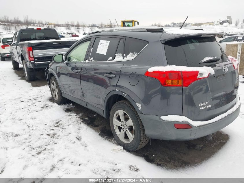 VIN JTMRFREV6FD132311 2015 Toyota RAV4, Xle no.3