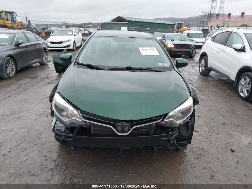 2016 Toyota Corolla Le VIN: 2T1BURHE3GC703948 Lot: 41171358