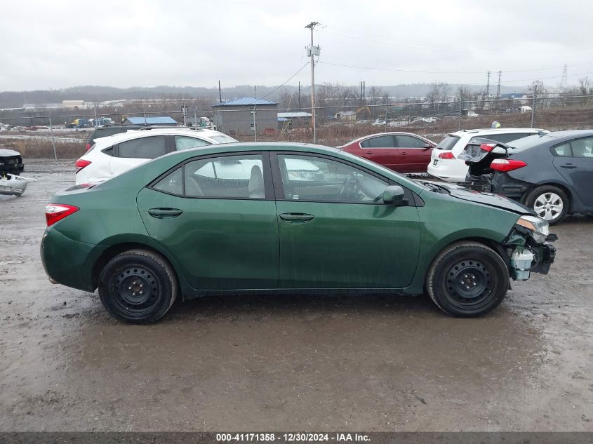 2016 Toyota Corolla Le VIN: 2T1BURHE3GC703948 Lot: 41171358