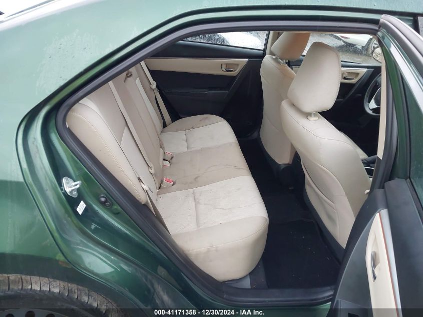 2016 Toyota Corolla Le VIN: 2T1BURHE3GC703948 Lot: 41171358