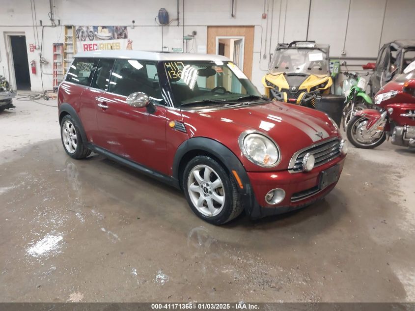 2008 Mini Cooper Clubman