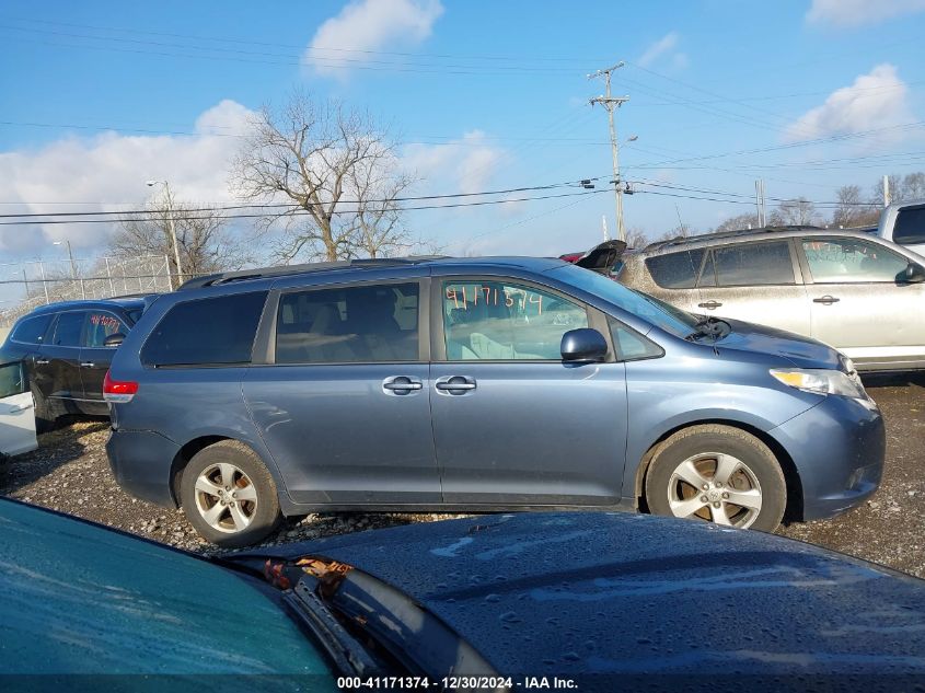 VIN 5TDKK3DC3ES491306 2014 Toyota Sienna, Le V6 8 P... no.13