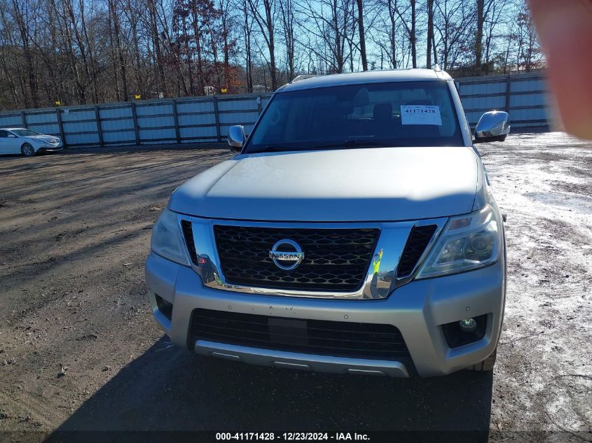 2017 Nissan Armada Platinum VIN: JN8AY2NC5H9503286 Lot: 41171428