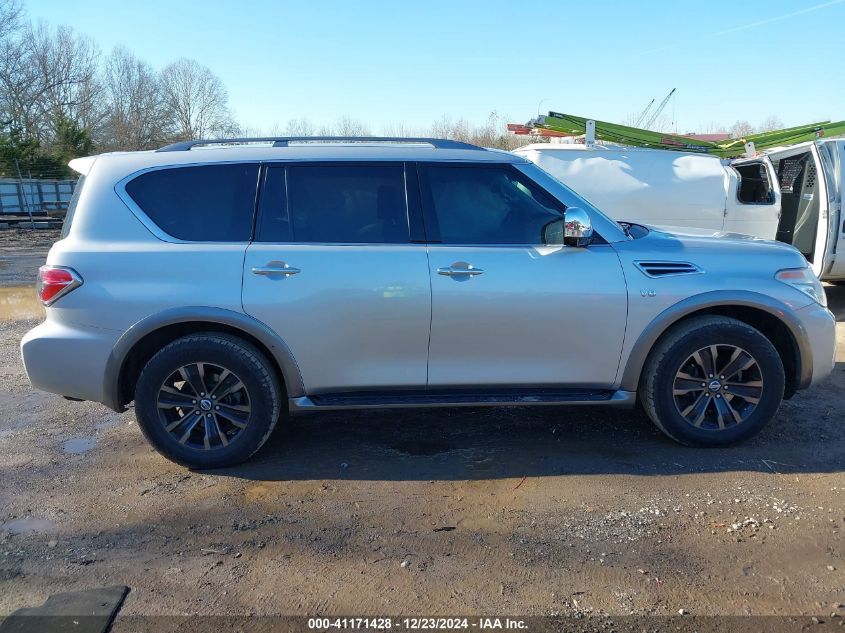 2017 Nissan Armada Platinum VIN: JN8AY2NC5H9503286 Lot: 41171428