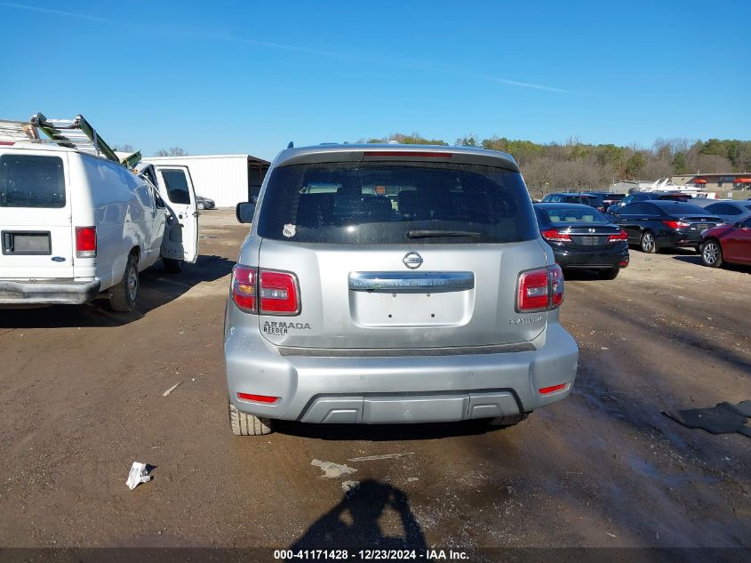 2017 Nissan Armada Platinum VIN: JN8AY2NC5H9503286 Lot: 41171428