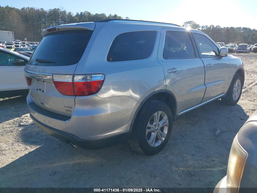 Vin: 1d4rd4gg6bc708327, lot: 41661726, dodge durango crew 20114