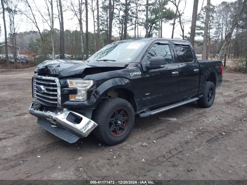 VIN 1FTEW1EP0GFB22316 2016 FORD F-150 no.2