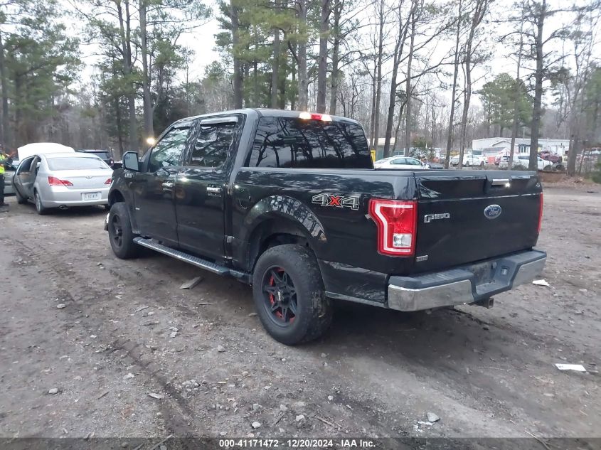 VIN 1FTEW1EP0GFB22316 2016 FORD F-150 no.3