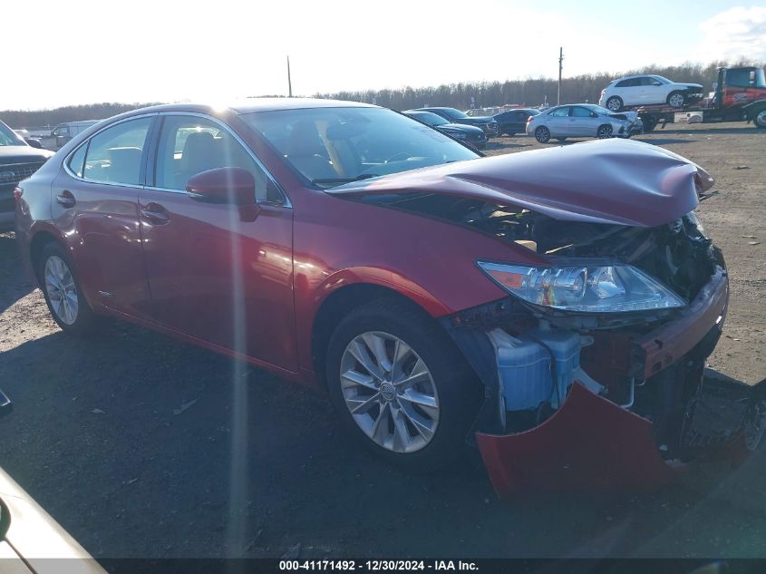 VIN JTHBW1GG6E2075229 2014 LEXUS ES 300H no.1