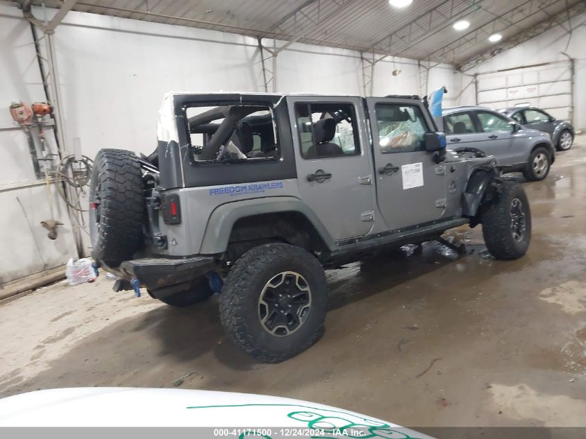 VIN 1C4BJWDG2EL145501 2014 Jeep Wrangler, Unlimited... no.4