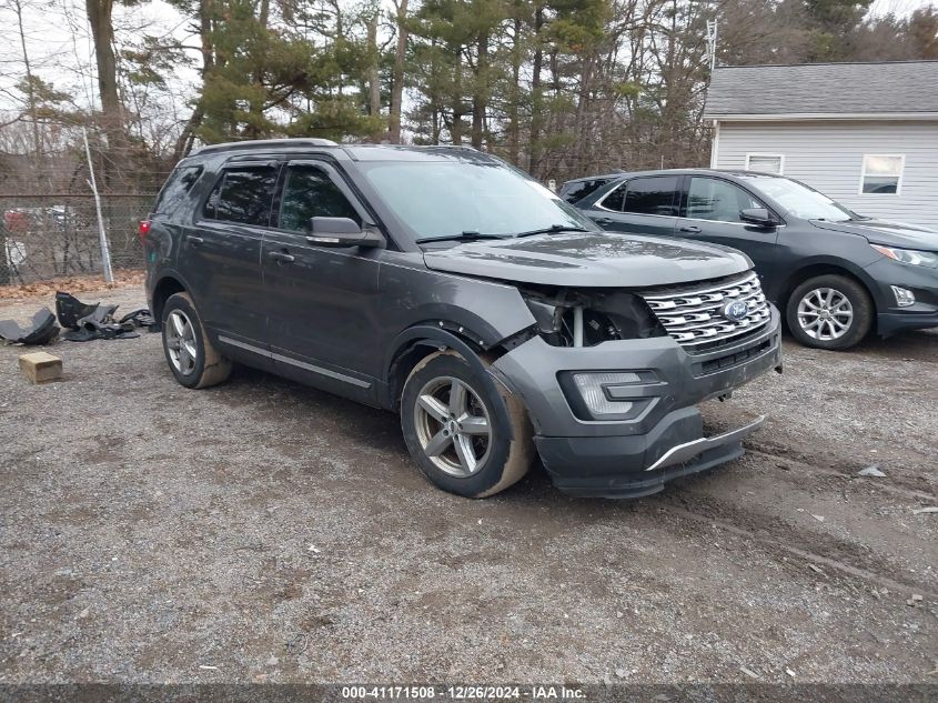 VIN 1FM5K8D89HGE41445 2017 FORD EXPLORER no.1