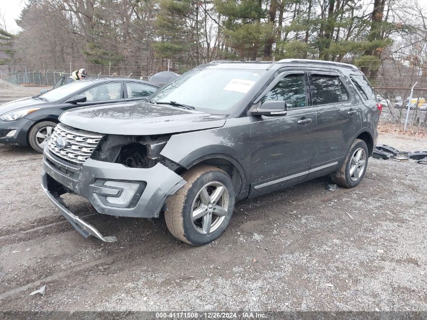 VIN 1FM5K8D89HGE41445 2017 FORD EXPLORER no.2