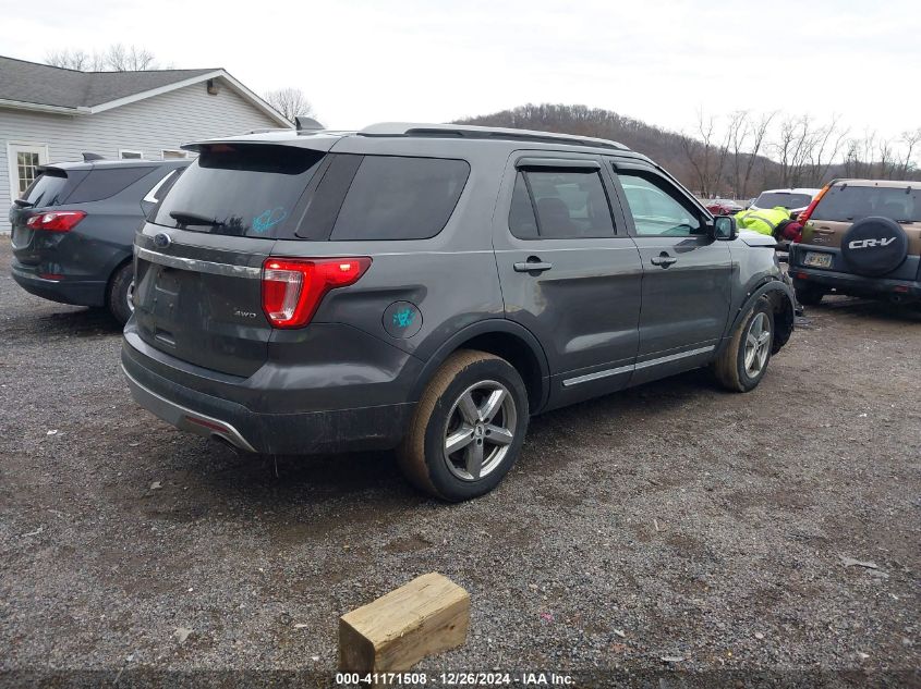 VIN 1FM5K8D89HGE41445 2017 FORD EXPLORER no.4