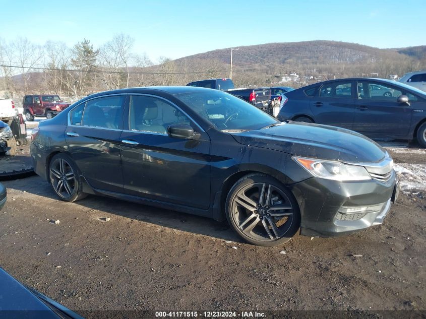 VIN 1HGCR2F54GA162270 2016 Honda Accord, Sport no.13