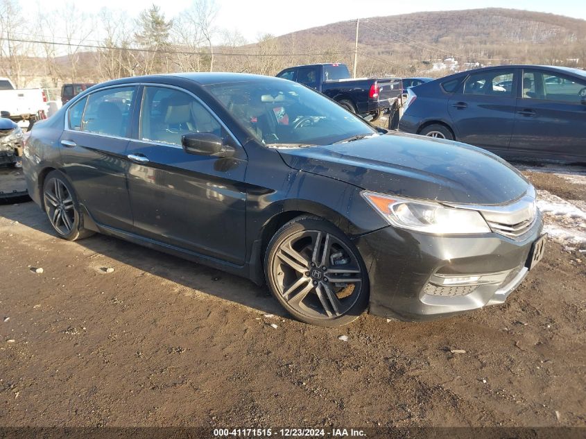 VIN 1HGCR2F54GA162270 2016 Honda Accord, Sport no.1