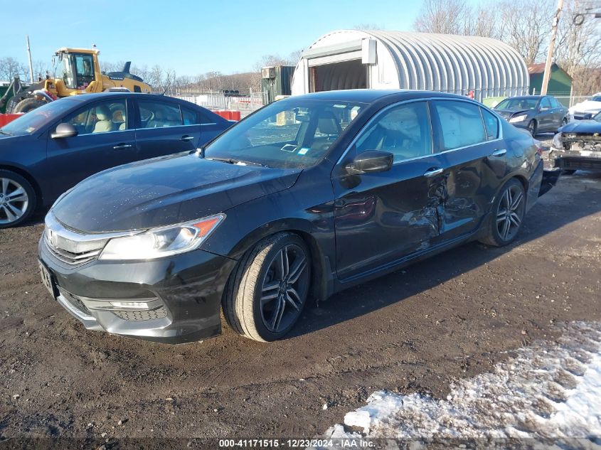 VIN 1HGCR2F54GA162270 2016 Honda Accord, Sport no.2