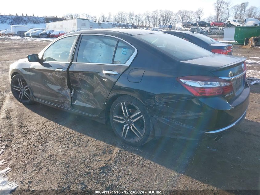 VIN 1HGCR2F54GA162270 2016 Honda Accord, Sport no.3