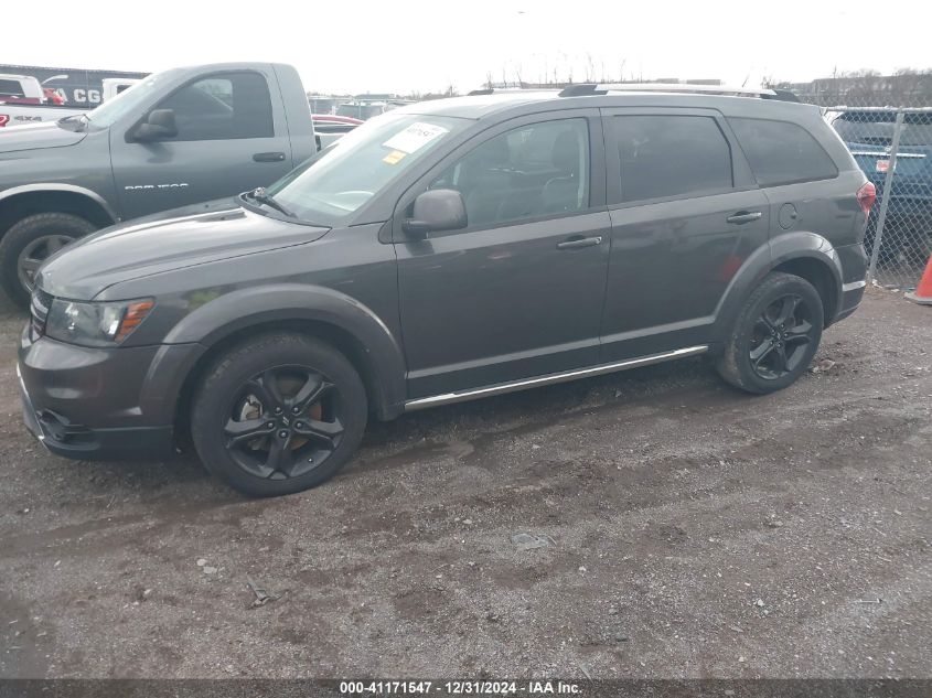 VIN 3C4PDCGB0JT257241 2018 Dodge Journey, Crossroad no.2