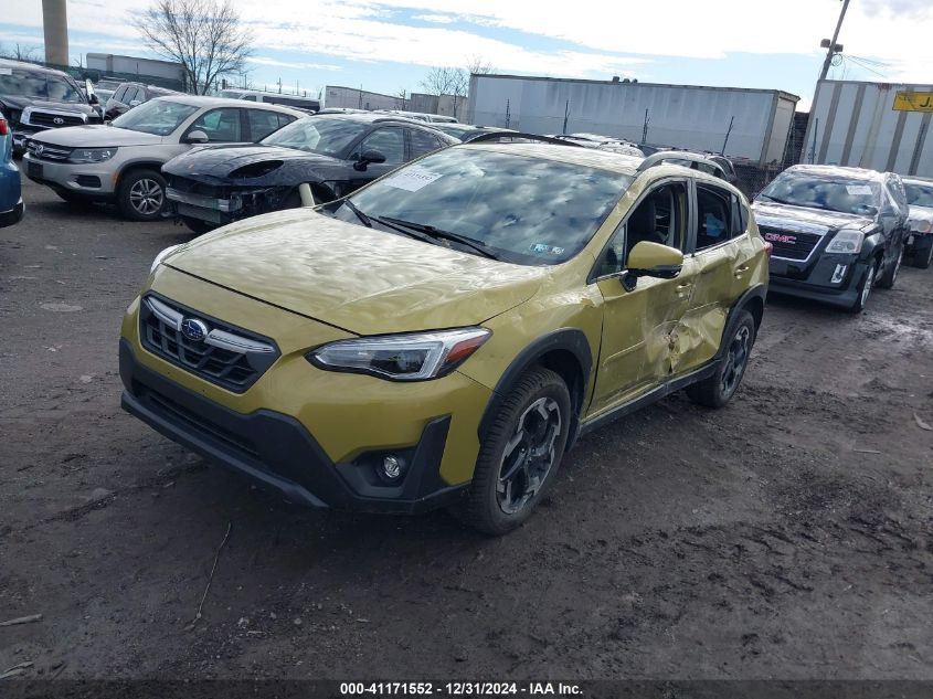 VIN JF2GTHNC6MH656235 2021 Subaru Crosstrek, Limited no.2