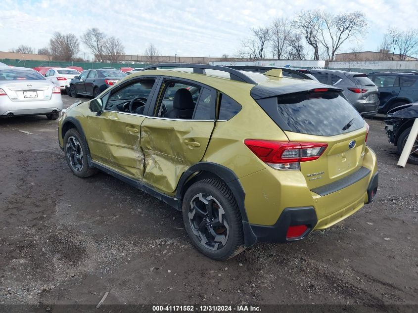 VIN JF2GTHNC6MH656235 2021 Subaru Crosstrek, Limited no.3