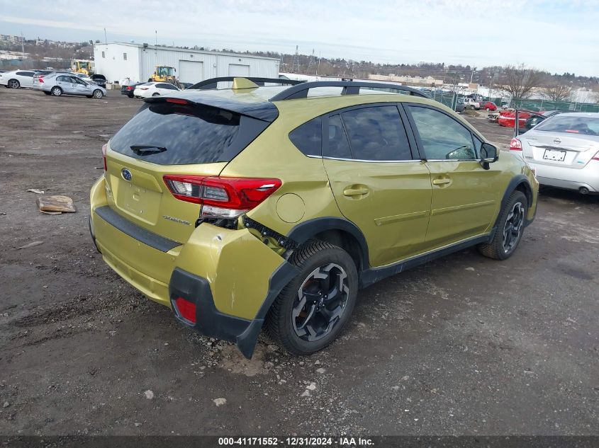 VIN JF2GTHNC6MH656235 2021 Subaru Crosstrek, Limited no.4