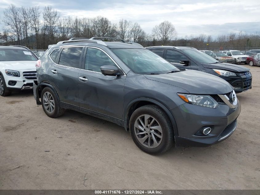 VIN 5N1AT2MV2EC792537 2014 Nissan Rogue, SL no.1