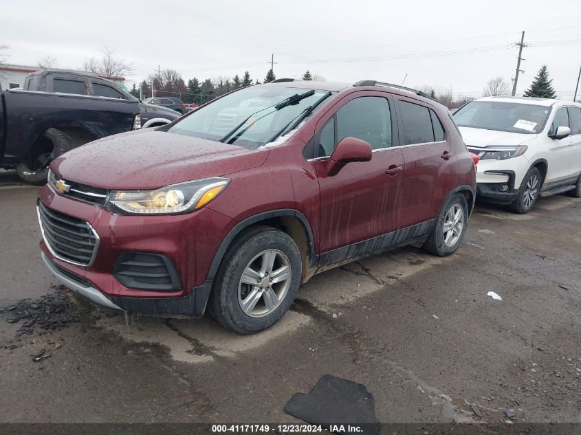 VIN 3GNCJLSB2HL181800 2017 CHEVROLET TRAX no.2