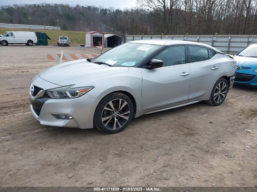 VIN 1N4AA6AP0HC366511 2017 Nissan Maxima, 3.5 S no.2