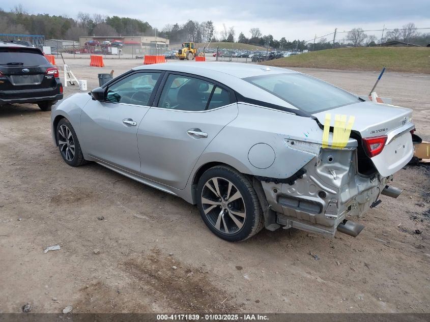 VIN 1N4AA6AP0HC366511 2017 Nissan Maxima, 3.5 S no.3