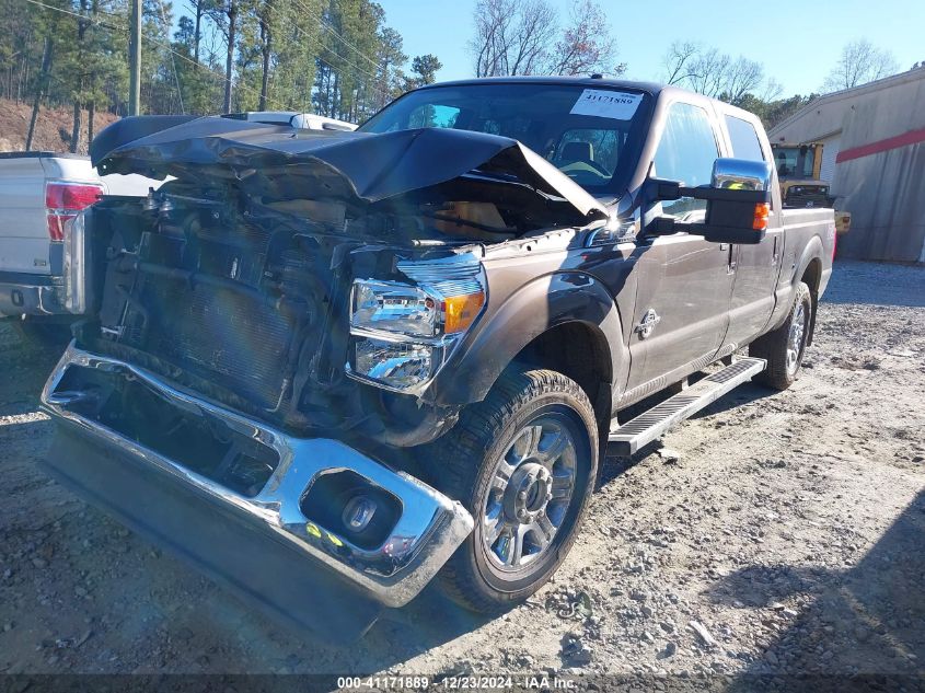 2016 Ford F-250 Lariat VIN: 1FT7W2BT6GEC38450 Lot: 41171889