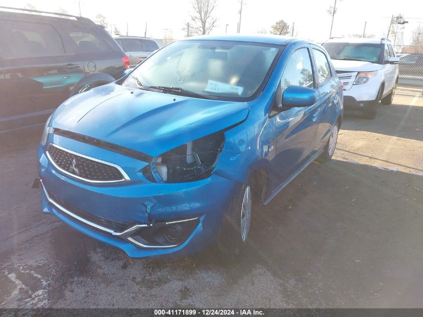 VIN ML32A3HJ9KH006780 2019 Mitsubishi Mirage, RF no.2