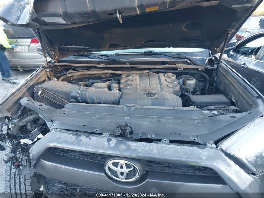 2016 TOYOTA 4RUNNER VIN: JTEZU5JR2G5129324