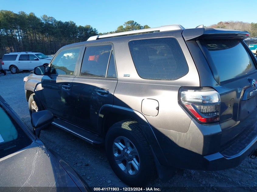 2016 TOYOTA 4RUNNER VIN: JTEZU5JR2G5129324