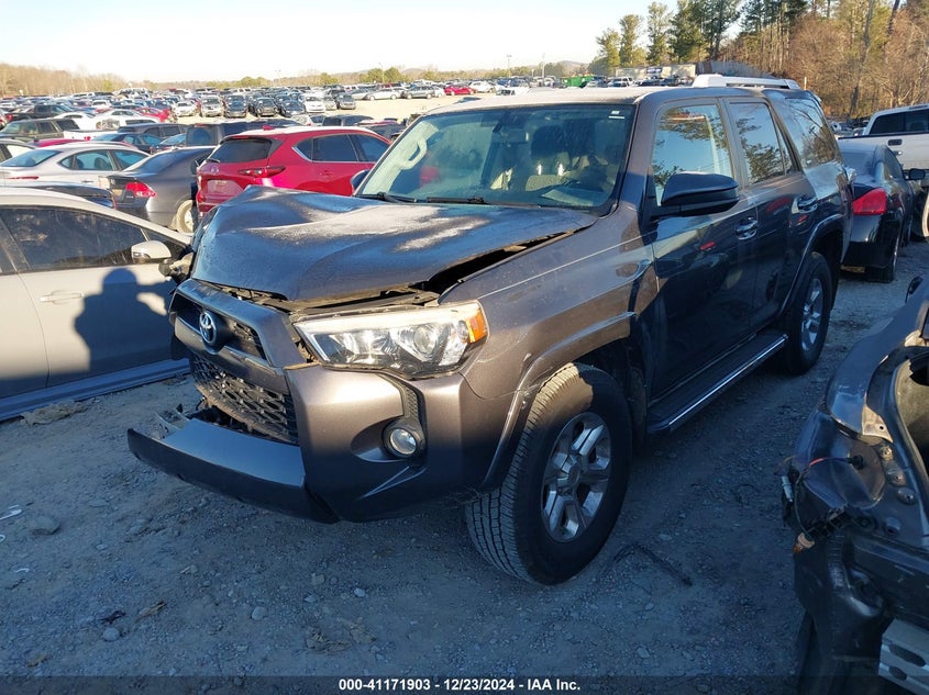 2016 TOYOTA 4RUNNER VIN: JTEZU5JR2G5129324