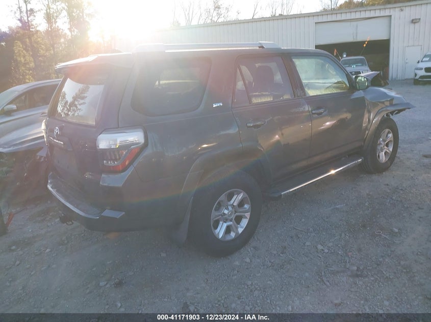 2016 TOYOTA 4RUNNER VIN: JTEZU5JR2G5129324