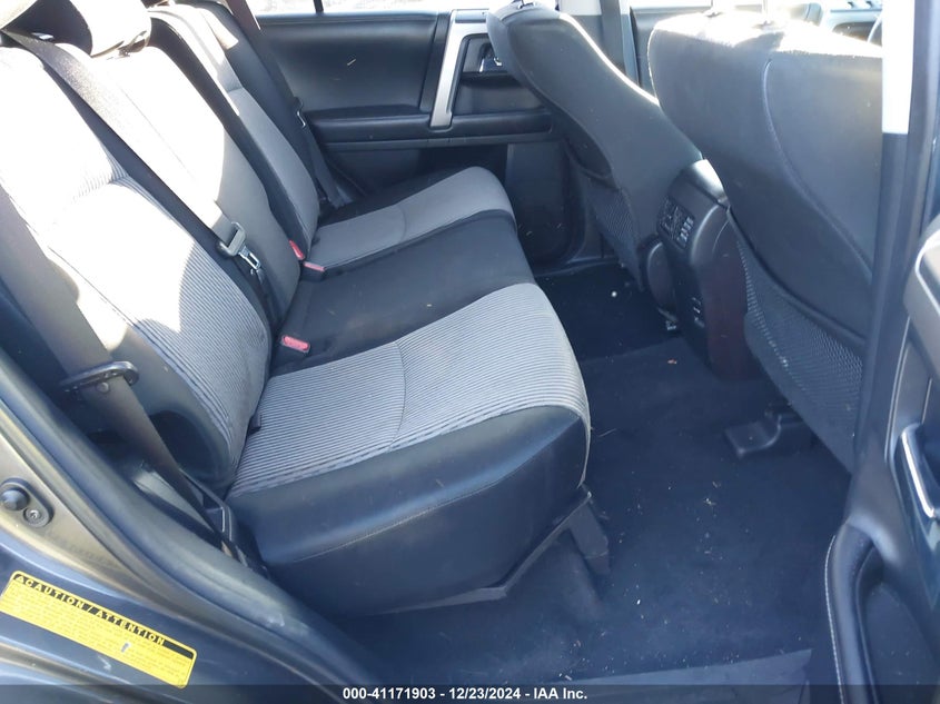 2016 TOYOTA 4RUNNER VIN: JTEZU5JR2G5129324