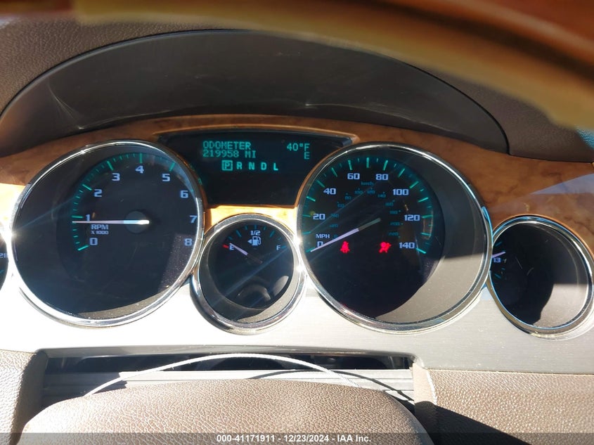 2012 BUICK ENCLAVE VIN: 5GAKRAED1CJ224605