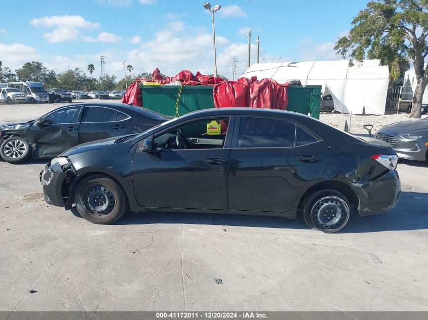 VIN 5YFBURHE9GP393322 2016 Toyota Corolla, LE no.14