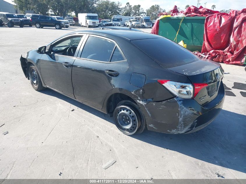 VIN 5YFBURHE9GP393322 2016 Toyota Corolla, LE no.3