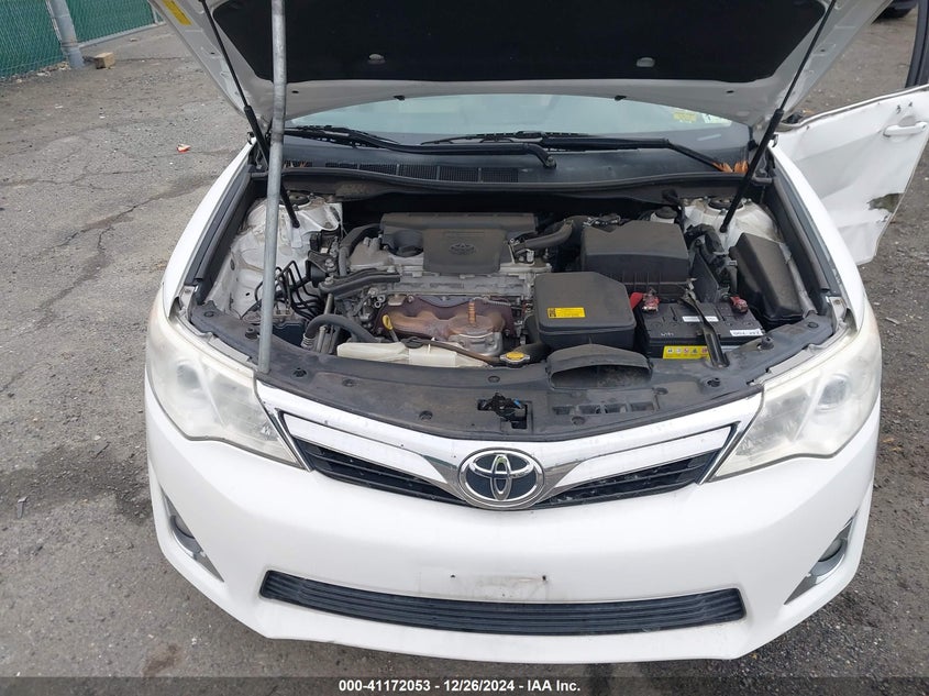 2014 TOYO CAMRY XLE AUTOMATIC VIN: 4T4BF1FKXER346001