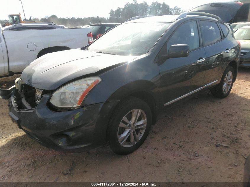 VIN JN8AS5MVXDW622940 2013 Nissan Rogue, SV no.2