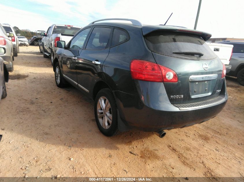 VIN JN8AS5MVXDW622940 2013 Nissan Rogue, SV no.3