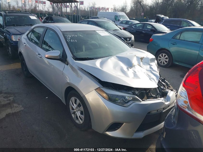 VIN 2T1BURHE5FC372417 2015 Toyota Corolla, L no.12