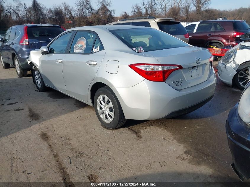 VIN 2T1BURHE5FC372417 2015 Toyota Corolla, L no.3