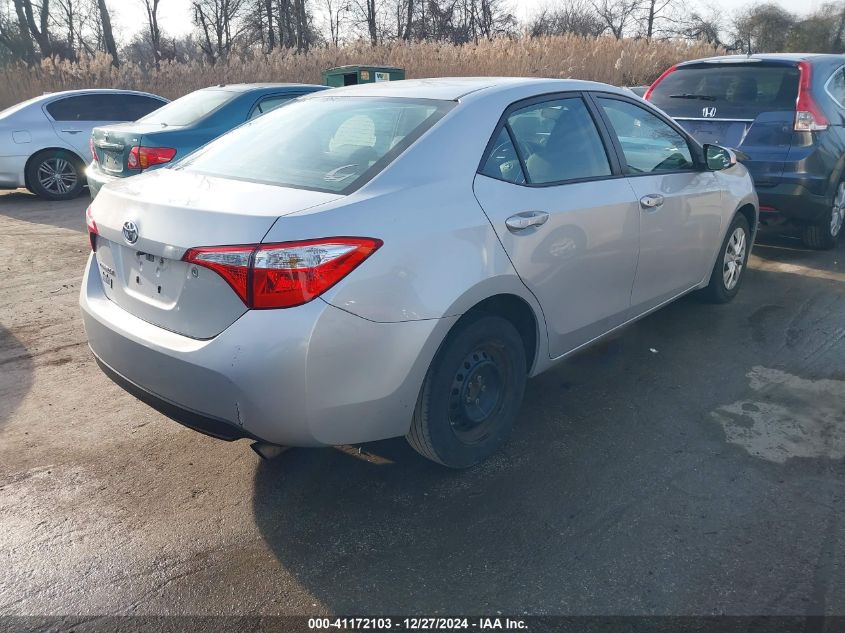 VIN 2T1BURHE5FC372417 2015 Toyota Corolla, L no.4