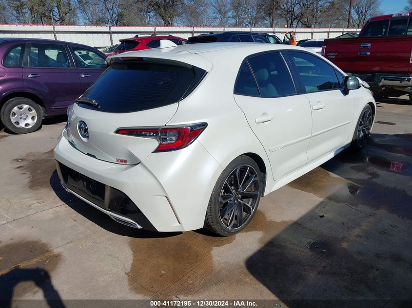 2019 TOYOTA COROLLA VIN: JTNK4RBE1K3000726