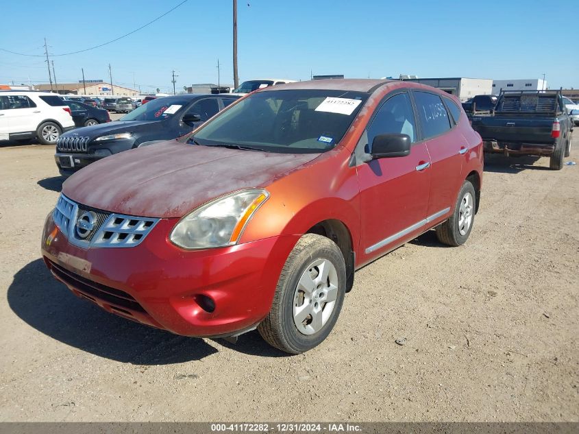 VIN JN8AS5MVXDW622548 2013 Nissan Rogue, S no.2