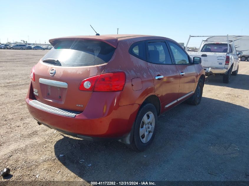 VIN JN8AS5MVXDW622548 2013 Nissan Rogue, S no.4