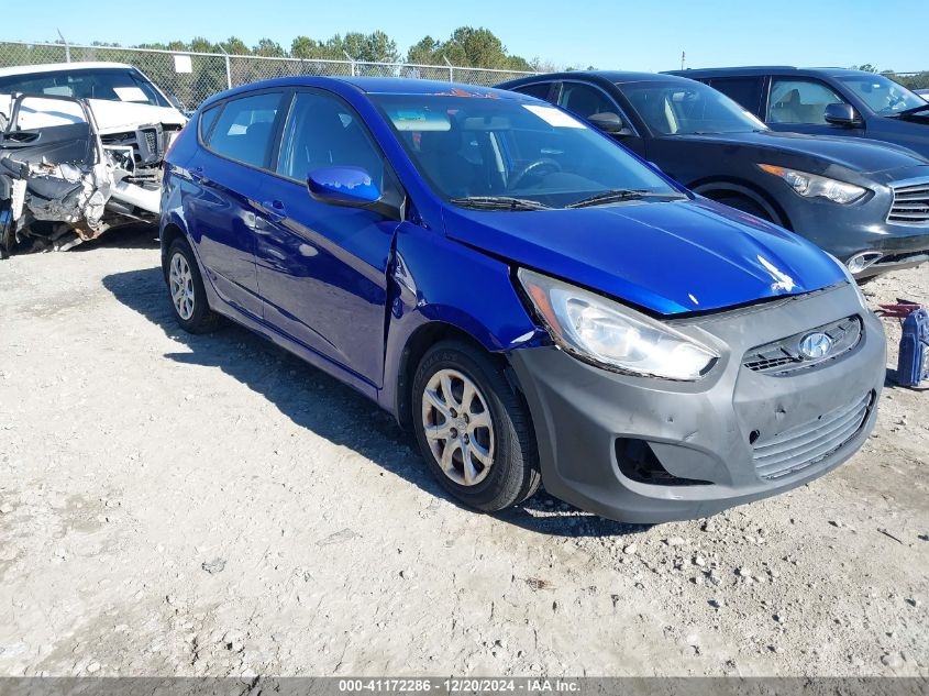 VIN KMHCT5AE4DU132376 2013 HYUNDAI ACCENT no.1