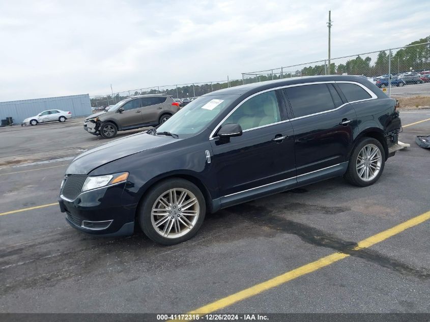 VIN 2LMHJ5AT9GBL02305 2016 Lincoln MKT, Ecoboost no.2